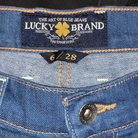 Lucky Brand Jeans Charlie Flare Sz~> 6/28 - Picture 5 of 6